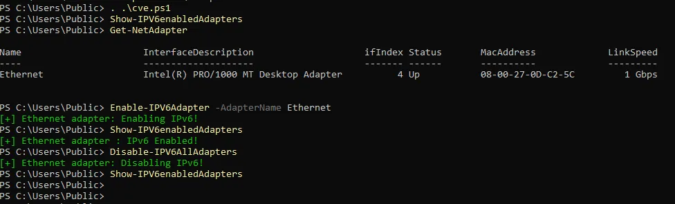 CVE-2024-38063 - Mitigation Script by Disabling IPV6 on All Interfaces
