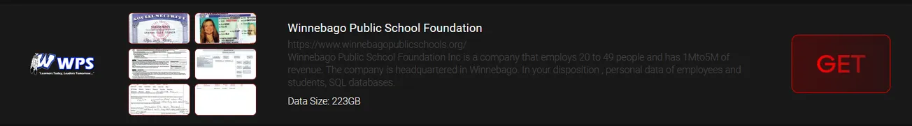Winnebago Public Schools Has Been Claimed a Victim to INTERLOCK Ransomware