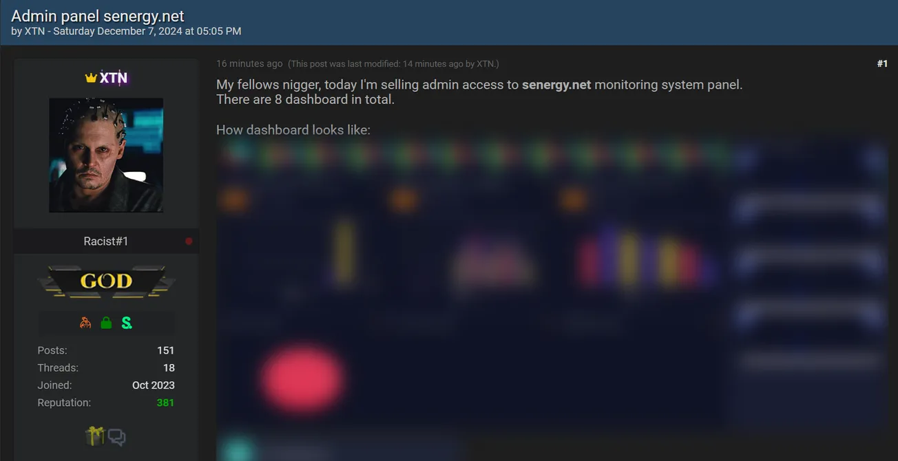 XTN Claims to be Selling Access to SEnergy