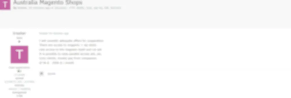 A Threat Actor is Allegedly Selling Access to Australian Magento Stores