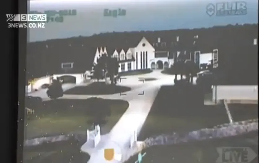 Kim Dotcom Police Raid Video