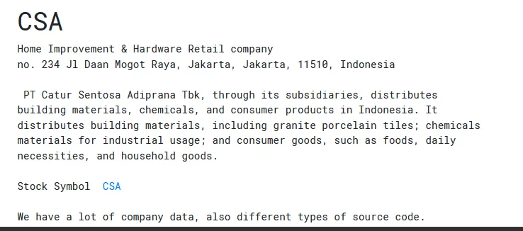 PT Catur Sentosa Adiprana Tbk Falls Victim to RansomHub Ransomware; 112 GB Data at Risk