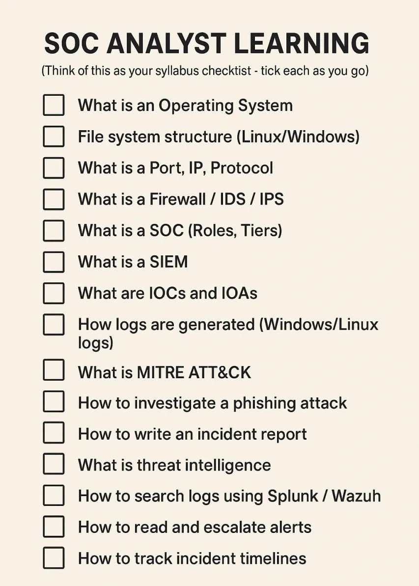 SOC Analyst Learning