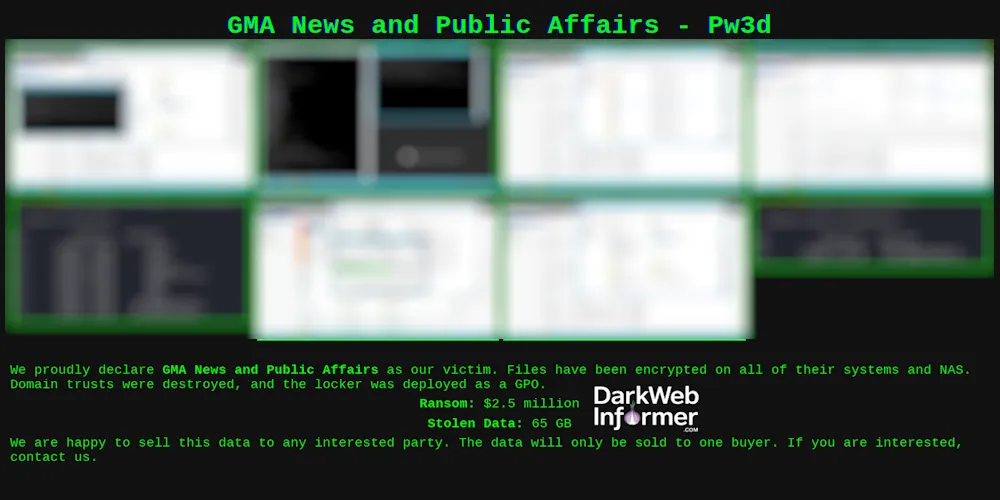 GMA News and Public Affairs Hit by Ransomware Attack