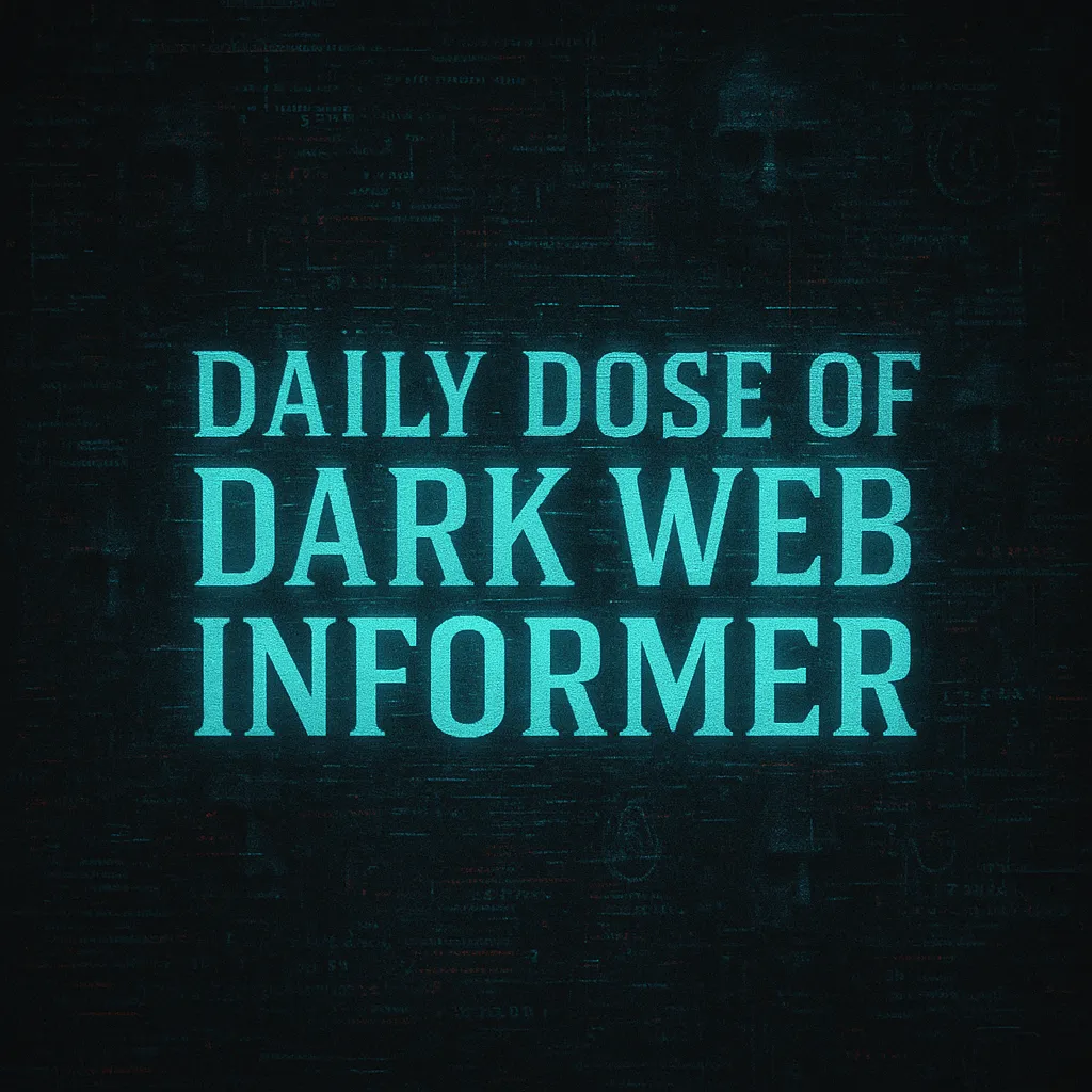 Daily Dose of Dark Web Informer - 2nd of June 2025