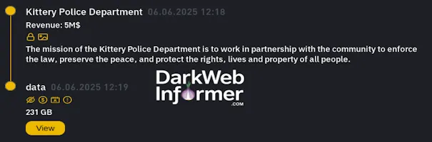 Town of Kittery, Maine falls victim to INC RANSOM Ransomware