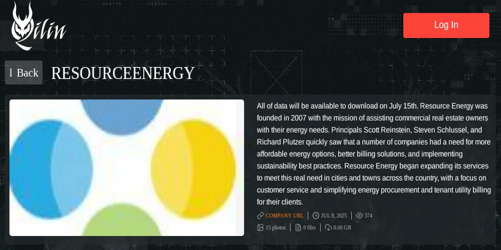 Resource Energy falls victim to Qilin Ransomware