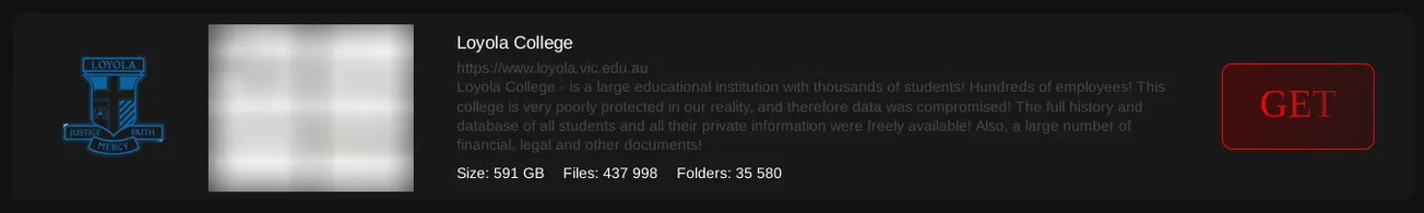 Loyola College Falls Victim to INTERLOCK Ransomware