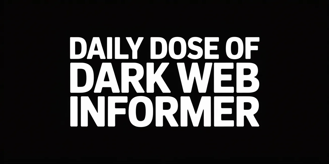 Daily Dose of Dark Web Informer - March 30th, 2026