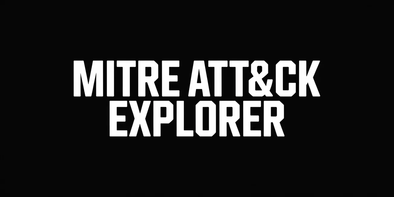 MITRE ATT&CK Explorer