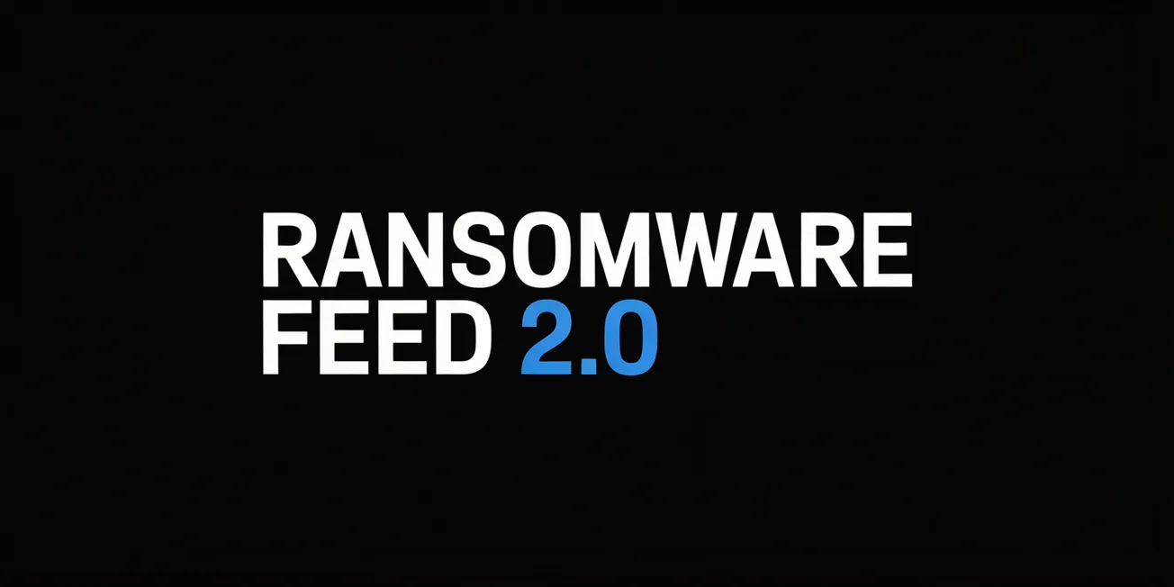 Ransomware Feed 2.0
